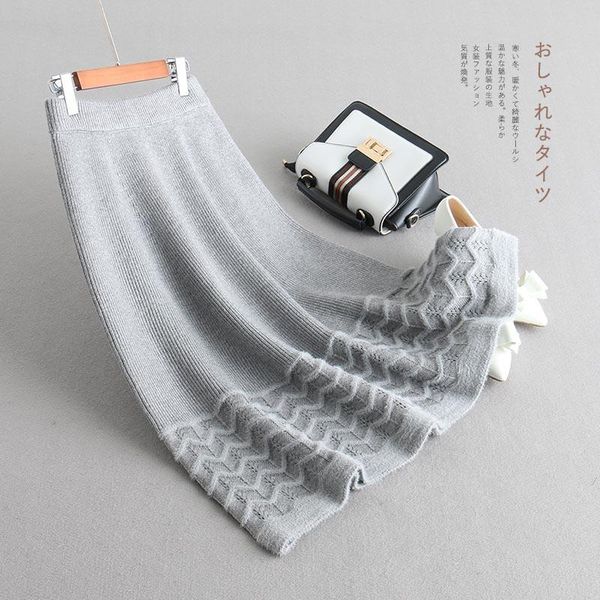skirts 1pcs hight waist womens plus size a-line 2021 winter knitted fabric elastic wave ladies skinny girls, Black
skirts 1pcs hight waist womens plus size a-line 2021 winter knitted fabric elastic wave ladies skinny girls, Black