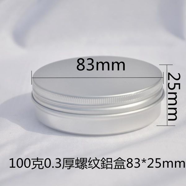 storage bottles & jars 100ml cosmetic metal tin containers empty hand soap candle pots 100g silver cream makeup screw thread aluminum
storage bottles & jars 100ml cosmetic metal tin containers empty hand soap candle pots 100g silver cream makeup screw thread aluminum