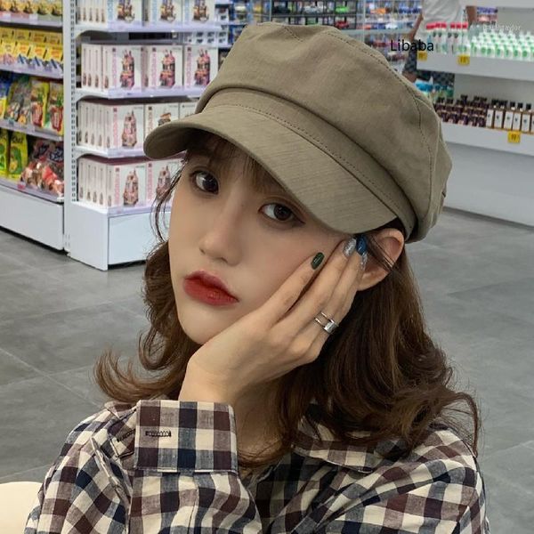 libaba hat female spring summer korean duck tongue octagonal japanese retro beret temperament online celebrity painter berets, Blue;gray
libaba hat female spring summer korean duck tongue octagonal japanese retro beret temperament online celebrity painter berets, Blue;gray