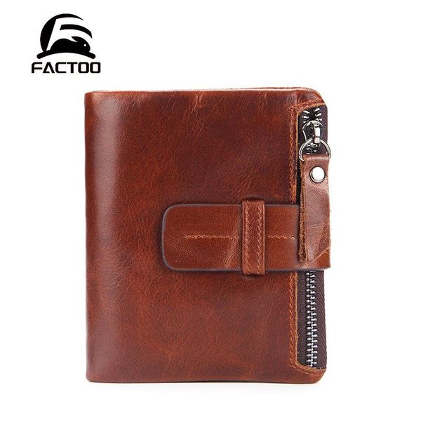 factoo men's cowhide wallet original cowhide vintage genuine leather wallet zipper purse card holder coin bag, Red;black
factoo men's cowhide wallet original cowhide vintage genuine leather wallet zipper purse card holder coin bag, Red;black