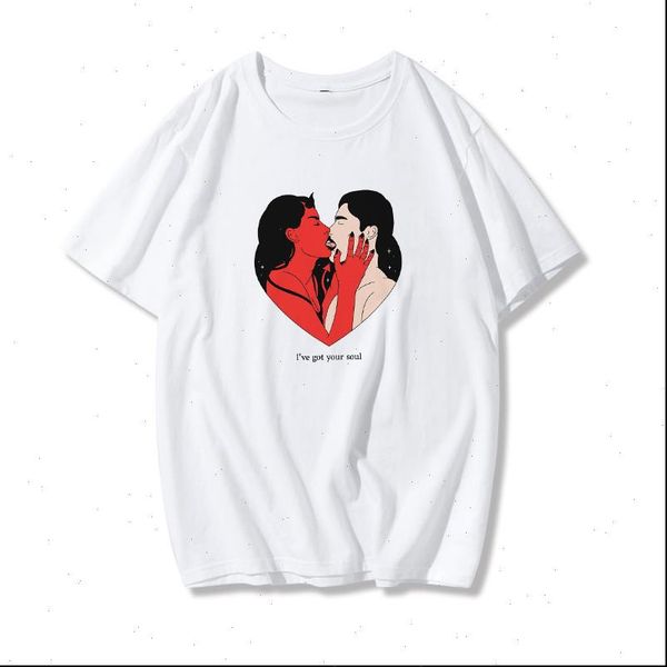 summer newthe angels protect me the demons respect me t shirt printed chic harajuku retro womens fashion t shirt, White
summer newthe angels protect me the demons respect me t shirt printed chic harajuku retro womens fashion t shirt, White