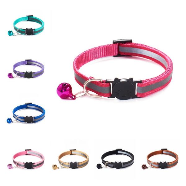 cat collars & leads cats bell colorful reflective adjustable nylon riband buckles pet collar safe for head button cute accessories
cat collars & leads cats bell colorful reflective adjustable nylon riband buckles pet collar safe for head button cute accessories