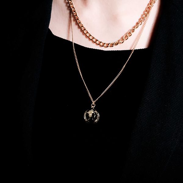 vintage multi-layer coin chain choker necklace for women gold silver color fashion portrait chunky chain necklaces jewelry p0809
vintage multi-layer coin chain choker necklace for women gold silver color fashion portrait chunky chain necklaces jewelry p0809