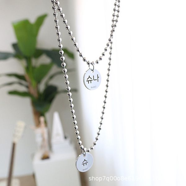 bsideu dog tag dog pendant teddy bomei stainless steel bead chain pet products
bsideu dog tag dog pendant teddy bomei stainless steel bead chain pet products