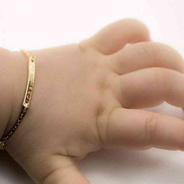 gold plated 925 sterling silver personalized custom name engraved bar charm baby kids bracelet, Golden;silver
gold plated 925 sterling silver personalized custom name engraved bar charm baby kids bracelet, Golden;silver