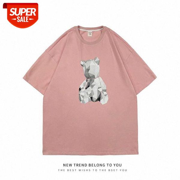 bear short sleeve shirt women's loose korean harajuku style half trend #pl0o, White
bear short sleeve shirt women's loose korean harajuku style half trend #pl0o, White