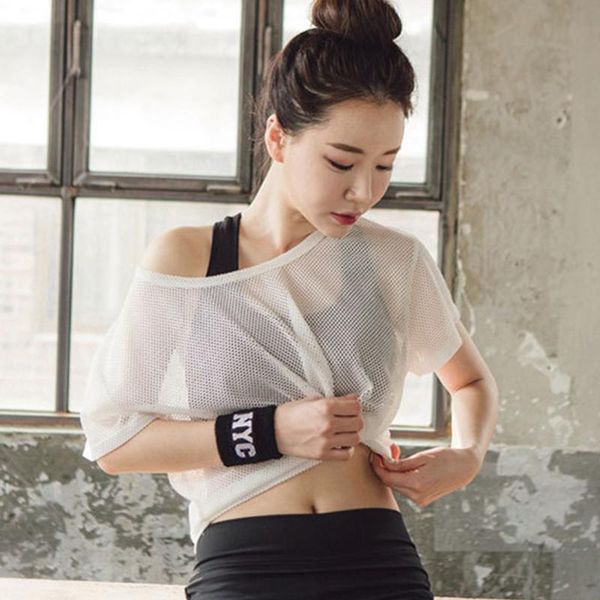 yoga outfits women running t shirts gym fitness sleeves sweatshirts quick dry training breathable meshsports clothing, White;red
yoga outfits women running t shirts gym fitness sleeves sweatshirts quick dry training breathable meshsports clothing, White;red