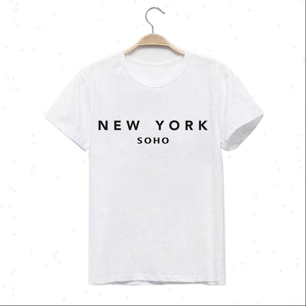 new york soho letter women tshirts cotton funny t shirt for lady tee hipster white drop ship women clothing
new york soho letter women tshirts cotton funny t shirt for lady tee hipster white drop ship women clothing