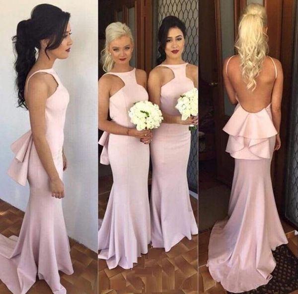 2021 new arrival spring fashion mermaid wedding party gowns glamorous pink long bridesmaids es halter formal x029, White;pink
2021 new arrival spring fashion mermaid wedding party gowns glamorous pink long bridesmaids es halter formal x029, White;pink