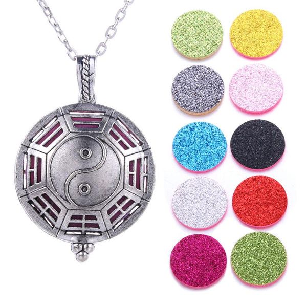 pendants aroma diffuser necklace open antique vintage lockets pendant perfume essential oil locket with pads, Black
pendants aroma diffuser necklace open antique vintage lockets pendant perfume essential oil locket with pads, Black