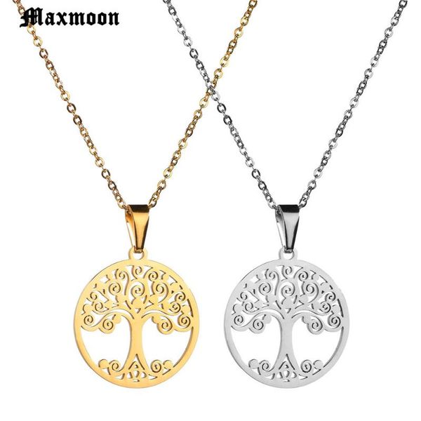 pendant necklaces maxmoon 2021 fashion tree of life for women silver color gold stainless steel necklace pendants jewelry gifts
pendant necklaces maxmoon 2021 fashion tree of life for women silver color gold stainless steel necklace pendants jewelry gifts