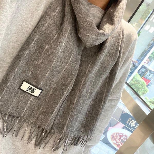 scarves 2021 gujia scarf for men and women the same double-sided wool classic double warm neck winter shawl, Blue;gray
scarves 2021 gujia scarf for men and women the same double-sided wool classic double warm neck winter shawl, Blue;gray