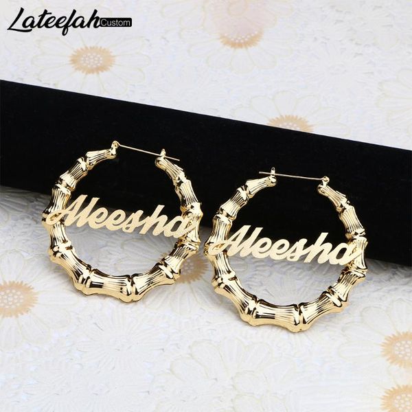 hoop & huggie lateefah custom name earrings personality letters fashion cute unique frosted slub stainless trendy party jewelry gift, Golden;silver
hoop & huggie lateefah custom name earrings personality letters fashion cute unique frosted slub stainless trendy party jewelry gift, Golden;silver
