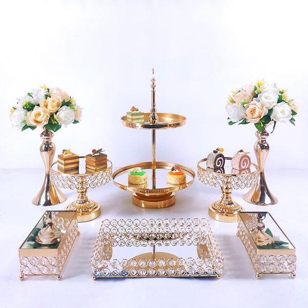 other bakeware 8pcs crystal metal cake stand set acrylic mirror cupcake decorations dessert pedestal wedding party display tray
other bakeware 8pcs crystal metal cake stand set acrylic mirror cupcake decorations dessert pedestal wedding party display tray