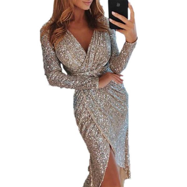 casual dresses shimmer dress dinner fashion gown sequin long sleeve v-neck lady size s-3xl, Black;gray
casual dresses shimmer dress dinner fashion gown sequin long sleeve v-neck lady size s-3xl, Black;gray