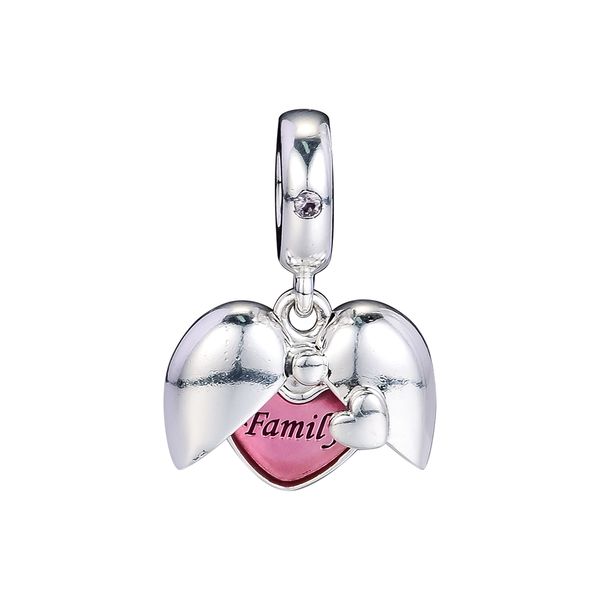 vintage beads family heart hanging charms silver 925 original fits european woman bracelets diy beads for jewelry making q0531, Black
vintage beads family heart hanging charms silver 925 original fits european woman bracelets diy beads for jewelry making q0531, Black