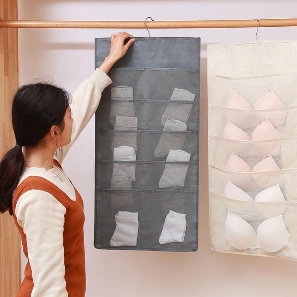 18 grids underwear socks storage hanging bag wardrobe/door hanging bag dust-proof net yarn underwear socks storage
18 grids underwear socks storage hanging bag wardrobe/door hanging bag dust-proof net yarn underwear socks storage