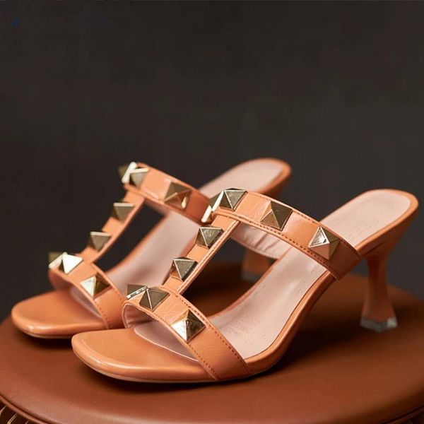 dress shoes women pumps high heels 7cm rivet sandal 2022 high-heeled round toe for flip-flops slides slippers, Black
dress shoes women pumps high heels 7cm rivet sandal 2022 high-heeled round toe for flip-flops slides slippers, Black