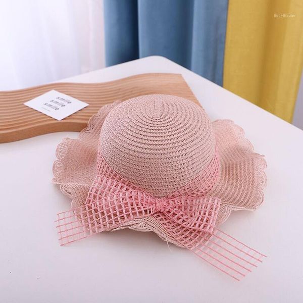 rural wind ribbon falbala parent-child sun hat spring summer brand beach straw hats for girl women kid wide brim cap caps &1, Yellow
rural wind ribbon falbala parent-child sun hat spring summer brand beach straw hats for girl women kid wide brim cap caps &1, Yellow