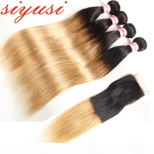 pre-colored ombre bundles straight 1b 27 1b 30 peruvian virgin hair with closure peruvian human hair 3 4 bundles with closure, Black;brown
pre-colored ombre bundles straight 1b 27 1b 30 peruvian virgin hair with closure peruvian human hair 3 4 bundles with closure, Black;brown