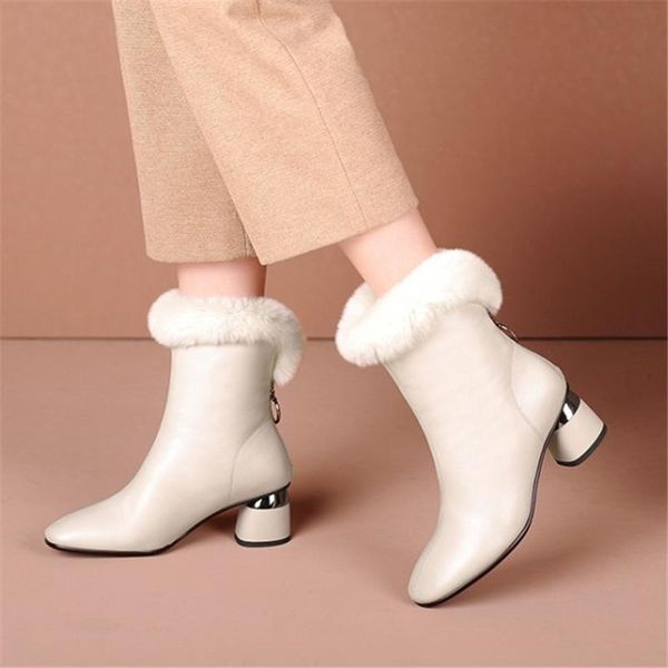 boots pxelena plus size 34-41 luxury real wool fur genuine leather snow women strange high heels winter warm furry shoes lady, Black
boots pxelena plus size 34-41 luxury real wool fur genuine leather snow women strange high heels winter warm furry shoes lady, Black