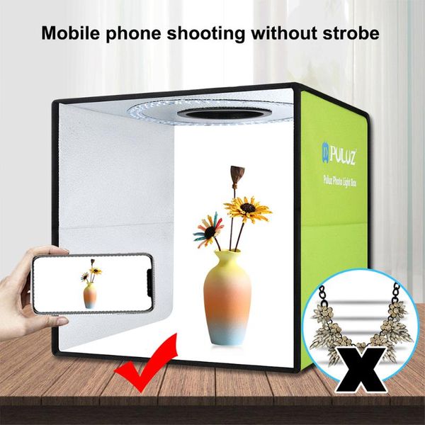 lighting & studio accessories 30*30cm ring lightbox folding po box pography softbox light shooting tent kit with 6 color backdrops
lighting & studio accessories 30*30cm ring lightbox folding po box pography softbox light shooting tent kit with 6 color backdrops