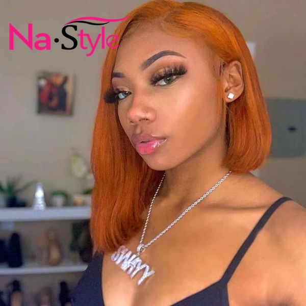 lace wigs ginger orange front bob wig human hair remy brazilian pre plucked hairline side parting straight part 130, Black;brown
lace wigs ginger orange front bob wig human hair remy brazilian pre plucked hairline side parting straight part 130, Black;brown