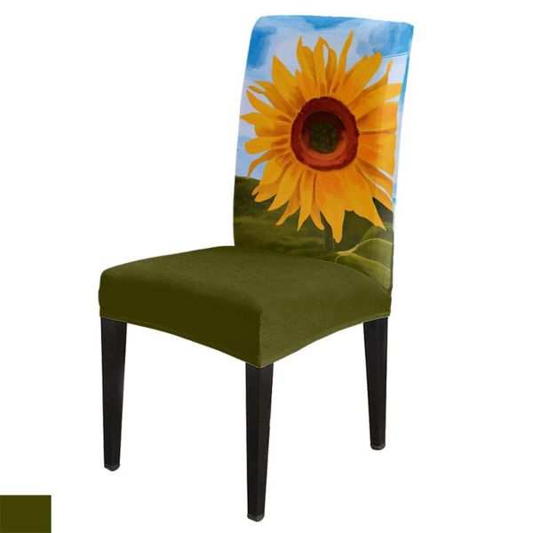 chair covers sunflower painting wedding party decor dining room spandex elastic printing
chair covers sunflower painting wedding party decor dining room spandex elastic printing