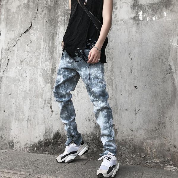 men's jeans vintage ripped skinny for men streetwear hip hop slim fit male blue ankle zipper distressed pants women
men's jeans vintage ripped skinny for men streetwear hip hop slim fit male blue ankle zipper distressed pants women