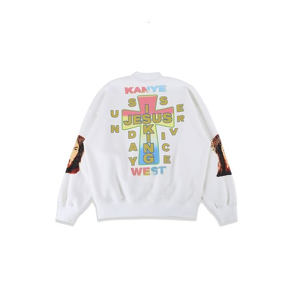 2021 New High Qualityjesus Is King Kanye West Sunday Service Cross Printed Sweatshirts Men Women Crewneck Hoodie Hitn, Black
2021 New High Qualityjesus Is King Kanye West Sunday Service Cross Printed Sweatshirts Men Women Crewneck Hoodie Hitn, Black
