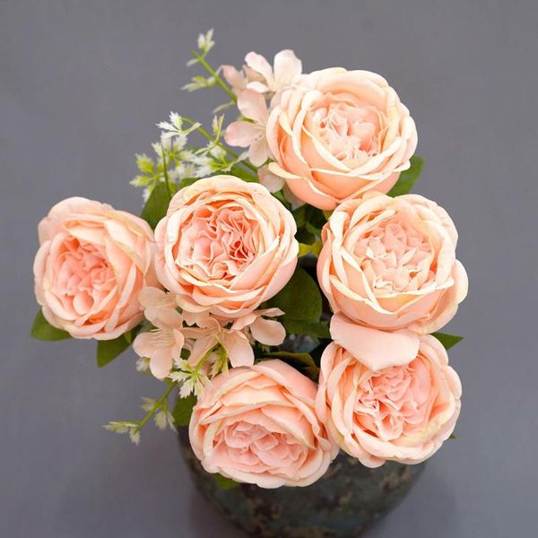 decorative flowers & wreaths simulated silk peony artificial bouquet fake for home wedding decoration po props flower arrangement
decorative flowers & wreaths simulated silk peony artificial bouquet fake for home wedding decoration po props flower arrangement