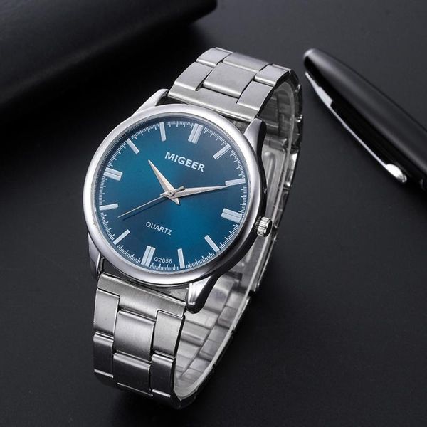 wristwatches migeer man watches fashion crystal stainless steel analog quartz watch male for men silver mens, Slivery;brown
wristwatches migeer man watches fashion crystal stainless steel analog quartz watch male for men silver mens, Slivery;brown