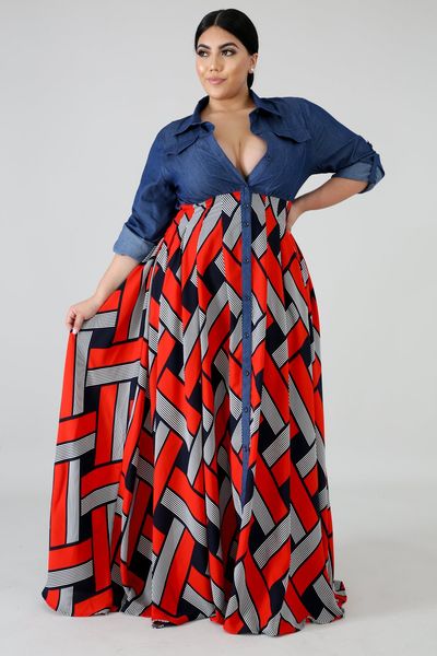 women ethnic style vintage print new summer elegent fashion style african women printing plus size polyester dress, Black;gray
women ethnic style vintage print new summer elegent fashion style african women printing plus size polyester dress, Black;gray