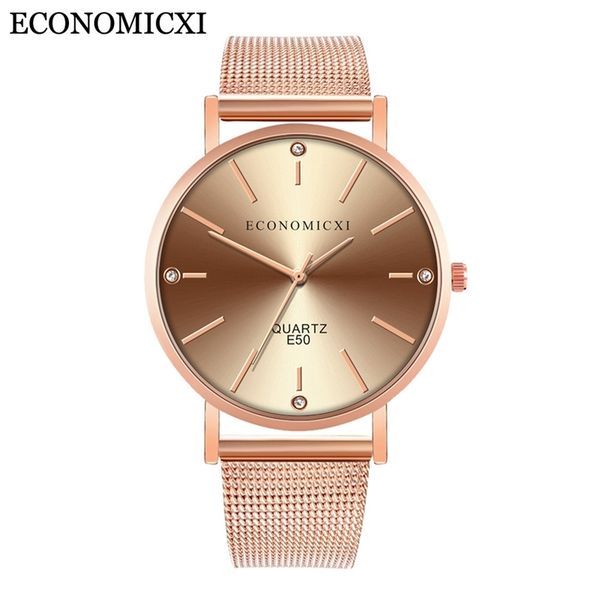 economicxi ultra thin watch steel band fashion trend student women's watch, Slivery;brown
economicxi ultra thin watch steel band fashion trend student women's watch, Slivery;brown
