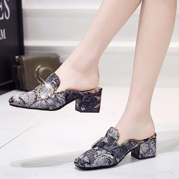 sagace shoes 2021 summer women fashion embroidered flower wild toe shoes thick with mid heel sandalias de mujer mujer may20, Black
sagace shoes 2021 summer women fashion embroidered flower wild toe shoes thick with mid heel sandalias de mujer mujer may20, Black