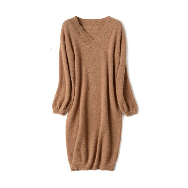 women's sweaters autumn winter v-neck short lantern sleeve thick sweater fur women loose mini female chic straight etd1, White;black
women's sweaters autumn winter v-neck short lantern sleeve thick sweater fur women loose mini female chic straight etd1, White;black