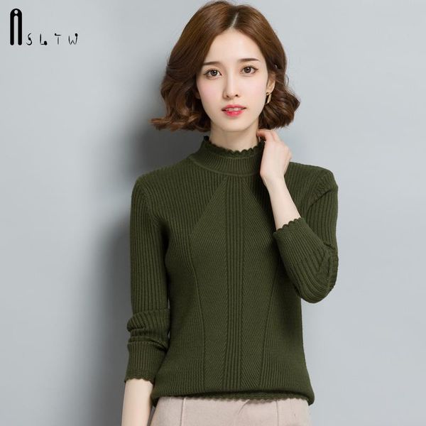 women's sweaters asltw turtleneck women sweater autumn winter slim pullover knitwear long sleeve high elasticity, White;black
women's sweaters asltw turtleneck women sweater autumn winter slim pullover knitwear long sleeve high elasticity, White;black
