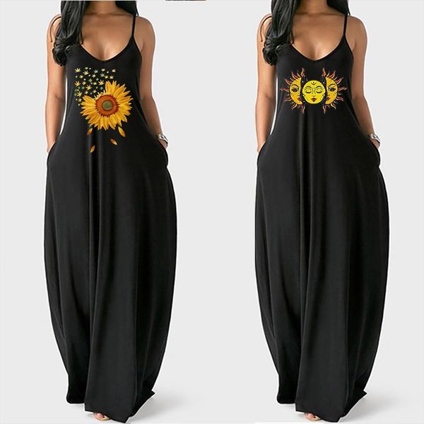 boho summer casual loose women dresses pocket fashion beach style sleeveless temperamental maxi, Black;gray
boho summer casual loose women dresses pocket fashion beach style sleeveless temperamental maxi, Black;gray