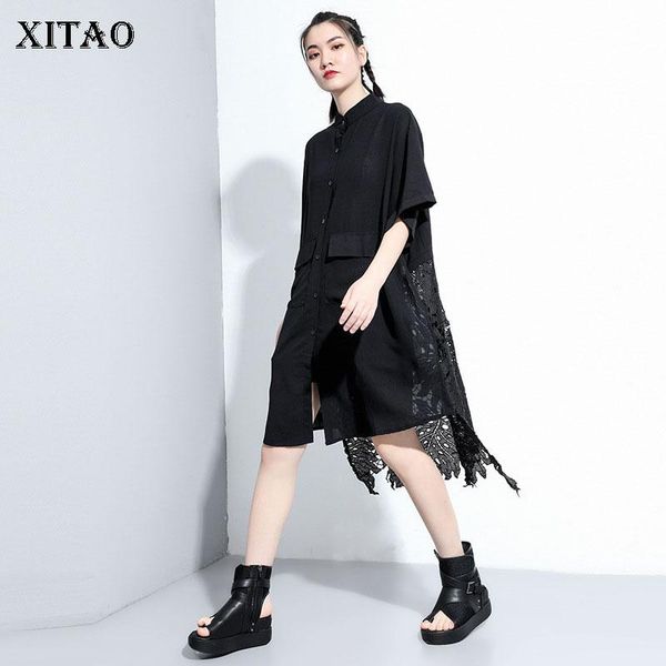 women's blouses & shirts xitao black white blouse fashion women 2021 summer single breast plus size goddess fan casual style loose shir
women's blouses & shirts xitao black white blouse fashion women 2021 summer single breast plus size goddess fan casual style loose shir