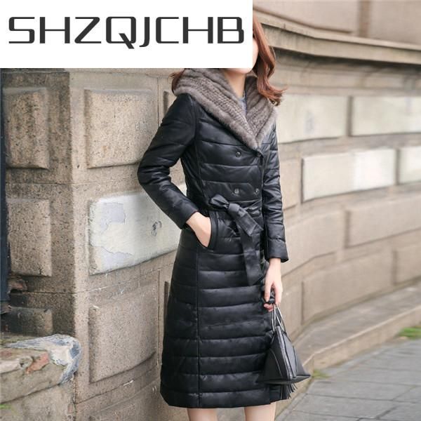 women's leather & faux shzq 2021 warm female pu duck down jacket hooded coat black plus size 5xl outerwear abrigos cj419
women's leather & faux shzq 2021 warm female pu duck down jacket hooded coat black plus size 5xl outerwear abrigos cj419