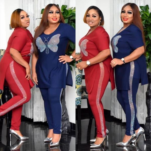 african mom fashion suit gold women tracksuits velvet stretch fabric drilling decorative split round neck quality, Gray
african mom fashion suit gold women tracksuits velvet stretch fabric drilling decorative split round neck quality, Gray