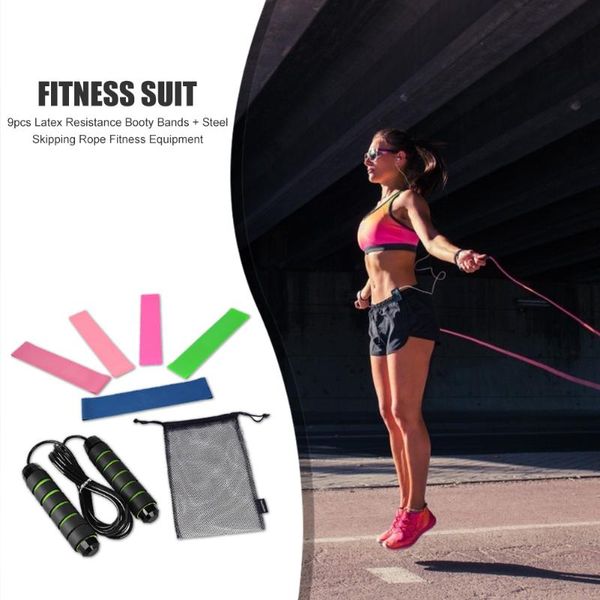 latex resistance booty band set steel jumping rope fitness workout equipment for household yoga sporting ornaments
latex resistance booty band set steel jumping rope fitness workout equipment for household yoga sporting ornaments