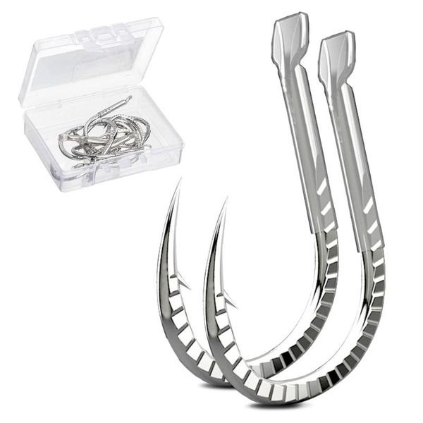 fishing hooks donql 10pcs/box titanium alloy 20-65lb single circle fishhook barbed carp sea accessories
fishing hooks donql 10pcs/box titanium alloy 20-65lb single circle fishhook barbed carp sea accessories