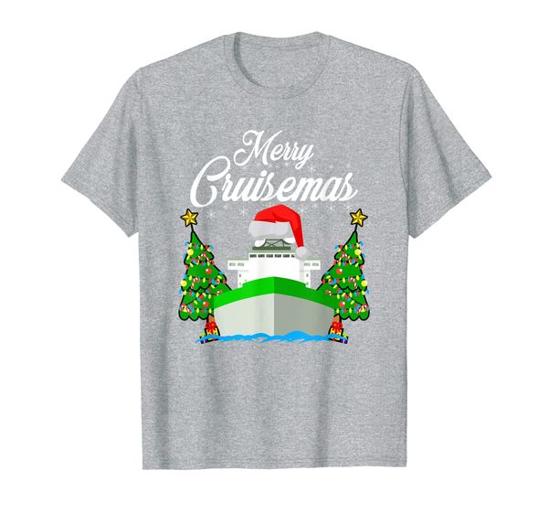 merry cruisemas - winter holiday cruise apparel t-shirt, White;black