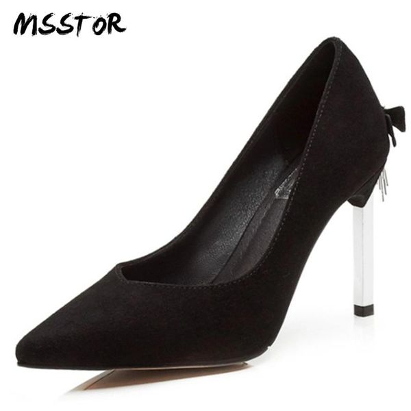 msstor butterfly-knot woman shoes 2021 spring black plus size 34-42 thin heels pointed toe kid suede women heels tassels pumps
msstor butterfly-knot woman shoes 2021 spring black plus size 34-42 thin heels pointed toe kid suede women heels tassels pumps