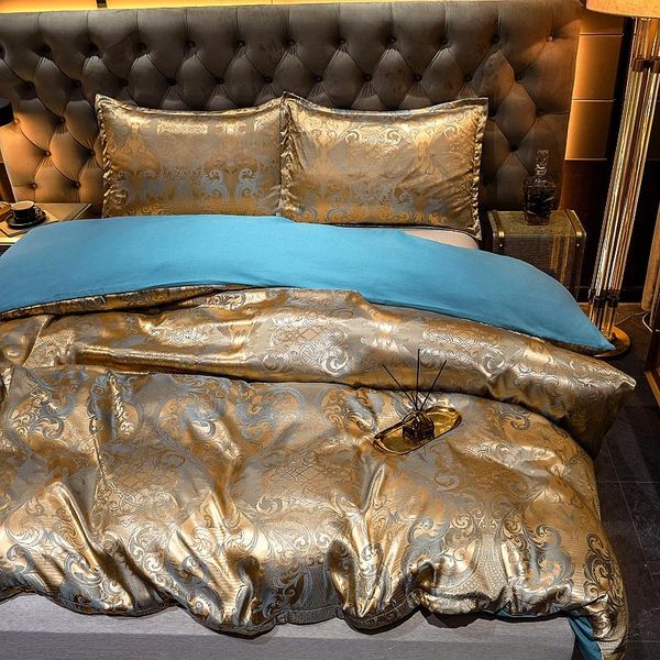 bedding sets luxury beddings jacquard soft satin silky down cover pillowcase set with zipper seal, rose gold, medium size double bed
bedding sets luxury beddings jacquard soft satin silky down cover pillowcase set with zipper seal, rose gold, medium size double bed