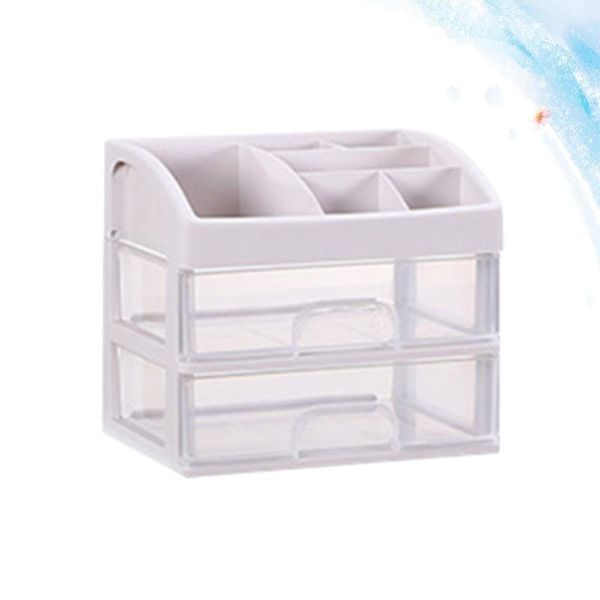 storage boxes & bins 1pc cosmetic 2 layer drawer organizer makeup container desksundry case
storage boxes & bins 1pc cosmetic 2 layer drawer organizer makeup container desksundry case