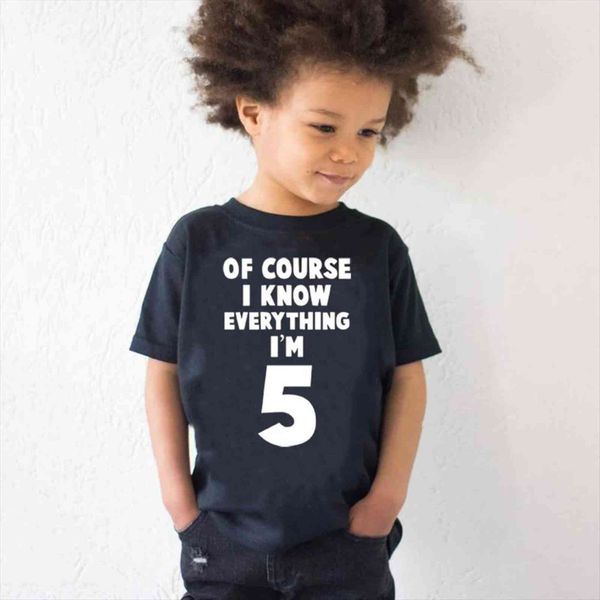 of course i know everything im 5 kids funny 5th birthday t shirt toddler boys short sleeve children casual, Blue
of course i know everything im 5 kids funny 5th birthday t shirt toddler boys short sleeve children casual, Blue
