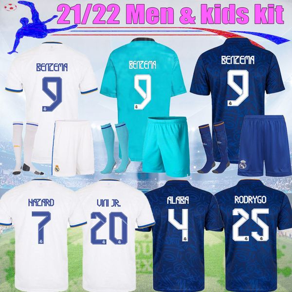 21 22 real madrid hazard soccer jerseys 2021 2022 player version 3rd mbappe asensio men kit alaba modric benzema vinicius kids football suit, Black;yellow
21 22 real madrid hazard soccer jerseys 2021 2022 player version 3rd mbappe asensio men kit alaba modric benzema vinicius kids football suit, Black;yellow