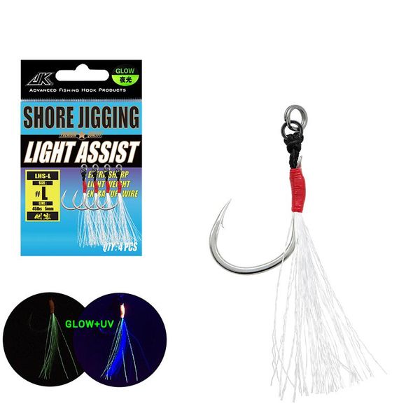 fishing hooks jk lhs micro hook s m l ll glow extra tuff sea single barbed assist fishhook set
fishing hooks jk lhs micro hook s m l ll glow extra tuff sea single barbed assist fishhook set